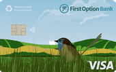 First Option Bank Low Rate Visa Credit Card