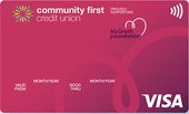 Community First Bank McGrath Pink Visa Card