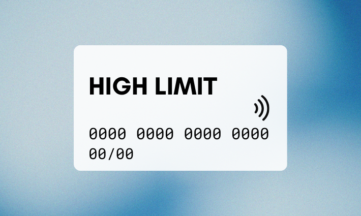 High Credit Limit Credit Cards